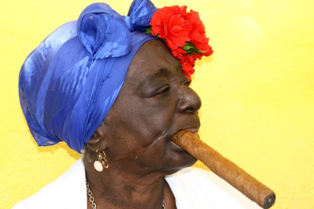 The cigar lady